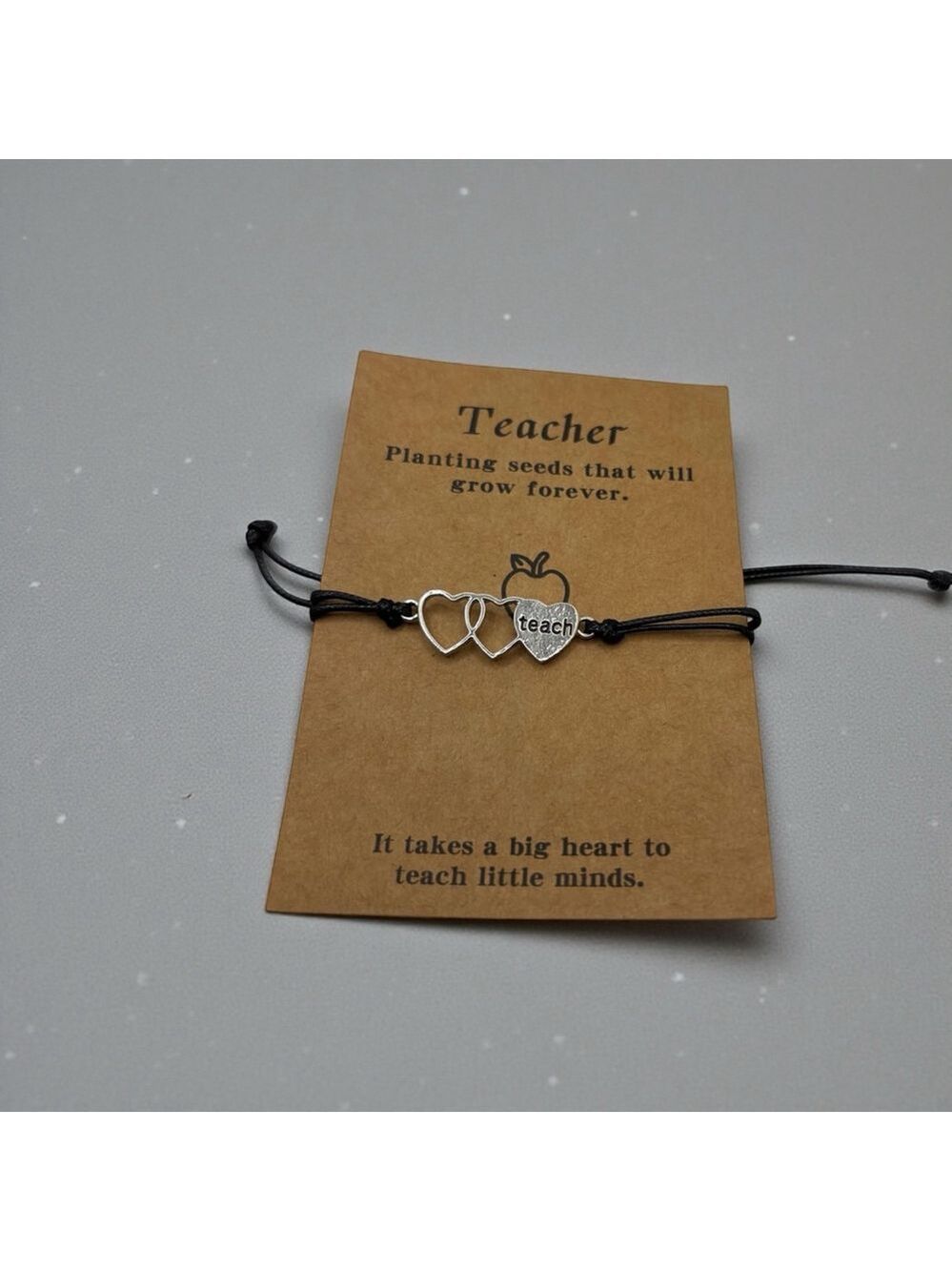 ✨5/$25✨ Teacher Charm Bracelet NWOT